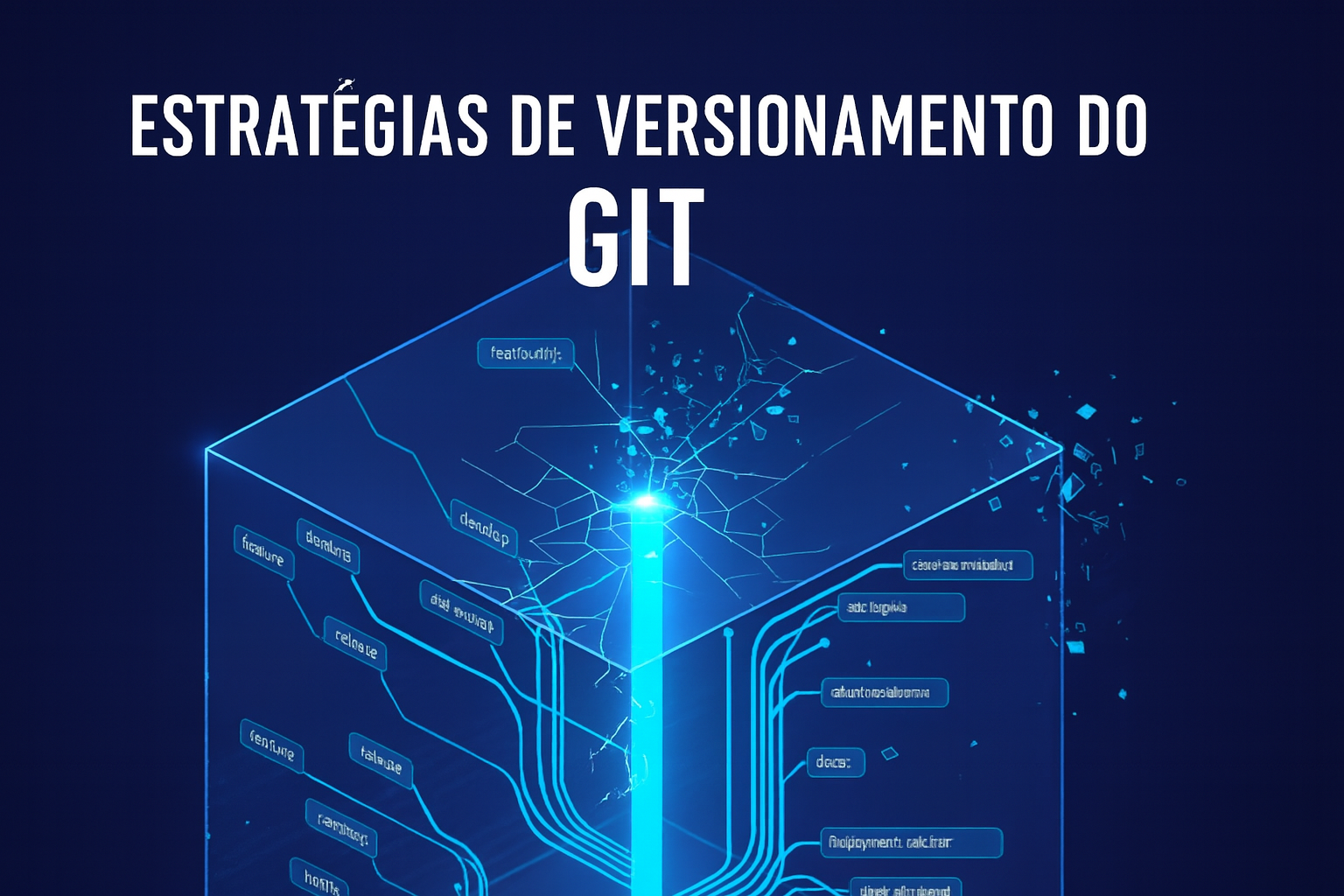 Imagem de capa do post Estratégias de versionamento no Git: GitFlow, trunk-based e commits que contam história
