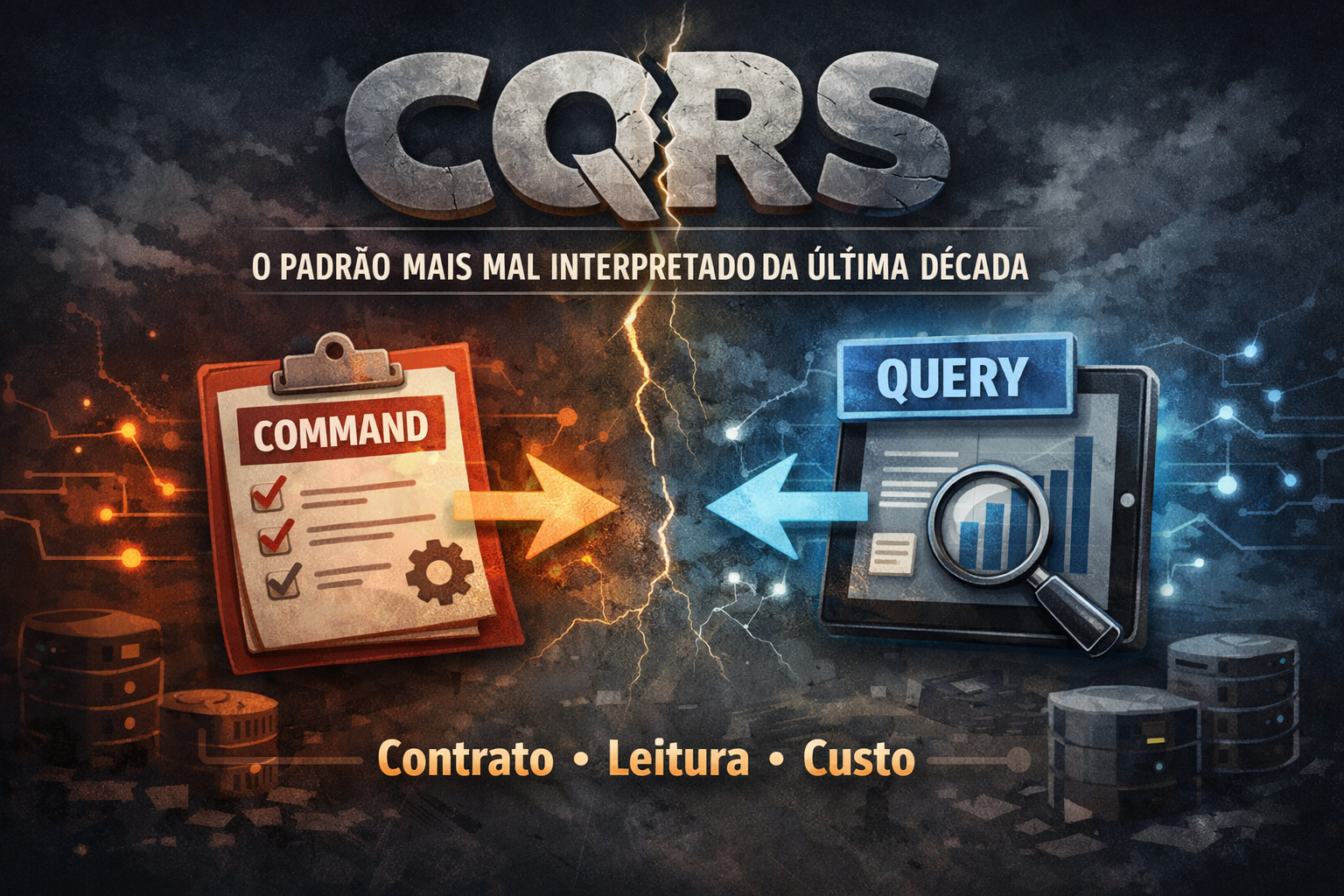 Imagem de capa do post CQRS: o padrão mais mal interpretado da última década